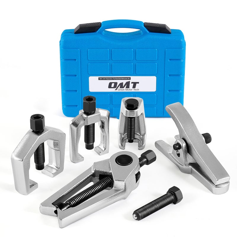 Orion Motor Tech 5pc Ball Joint Separator  Pitman Arm Puller  Tie Rod End Tool Set for Front End Service  Splitter Removal Kit (BL06) - Image 1